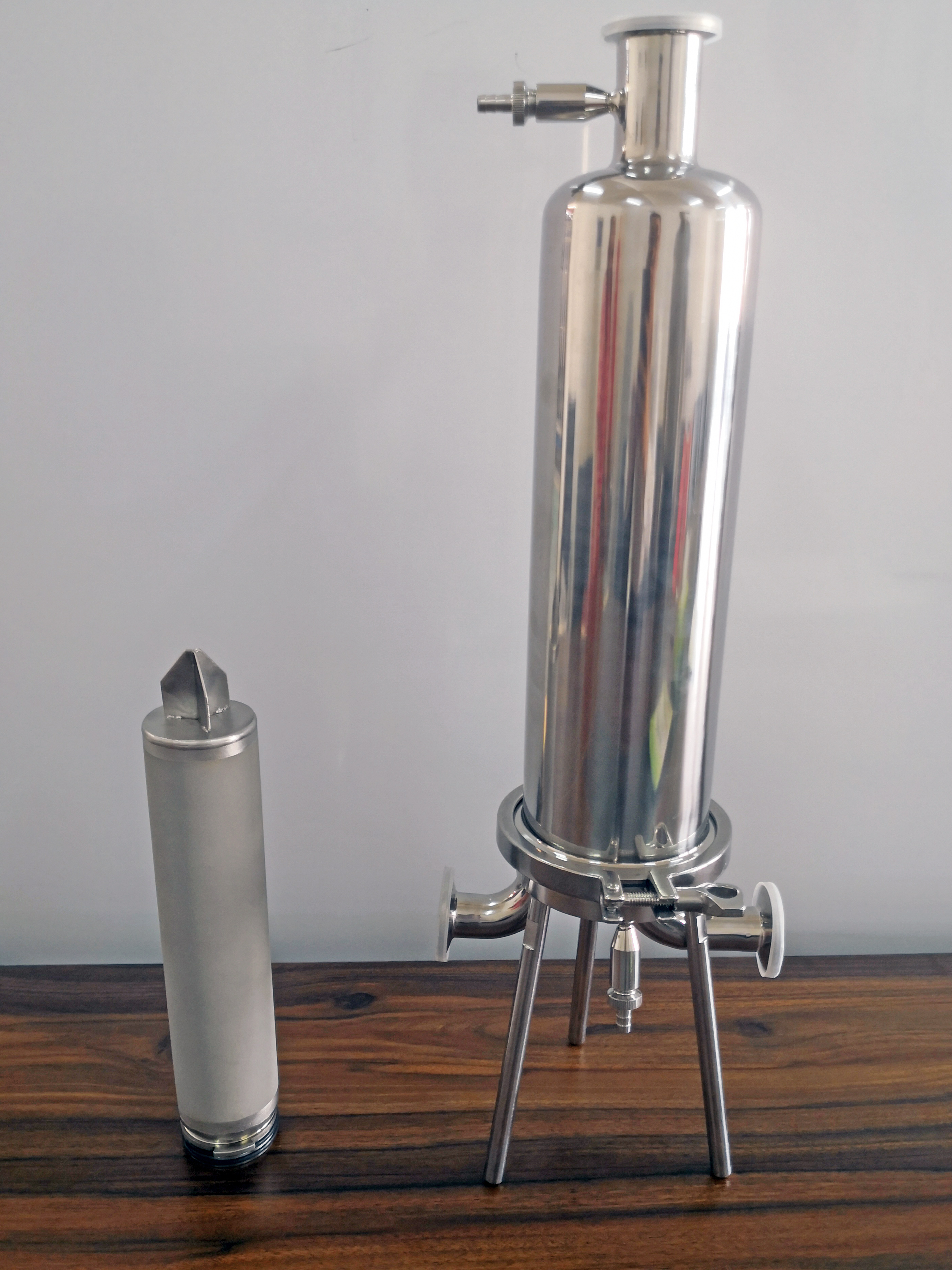 VITHY Stainless Steel Cartridge and Filter Housing